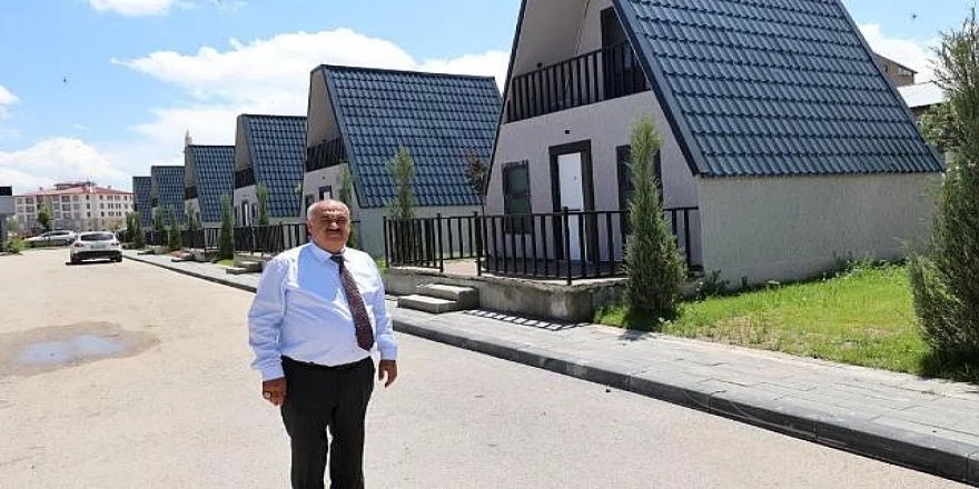 Aziziye'nin Bungalov Evleri hizmete açıldı