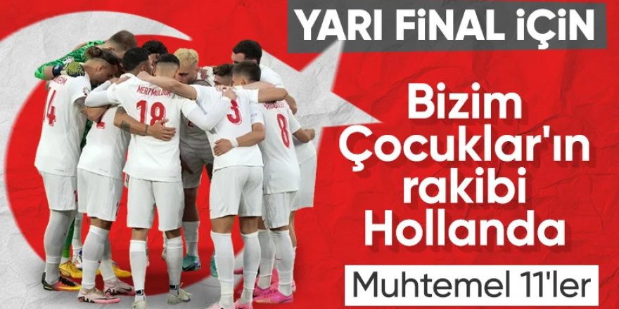 Yarı final aşkına haydi Türkiye!