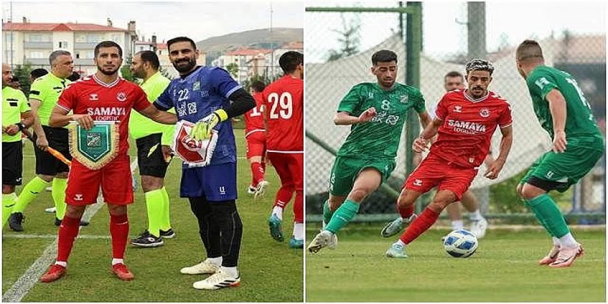 Kuveyt ile Azerbaycan takımları Erzurum'da kapıştı