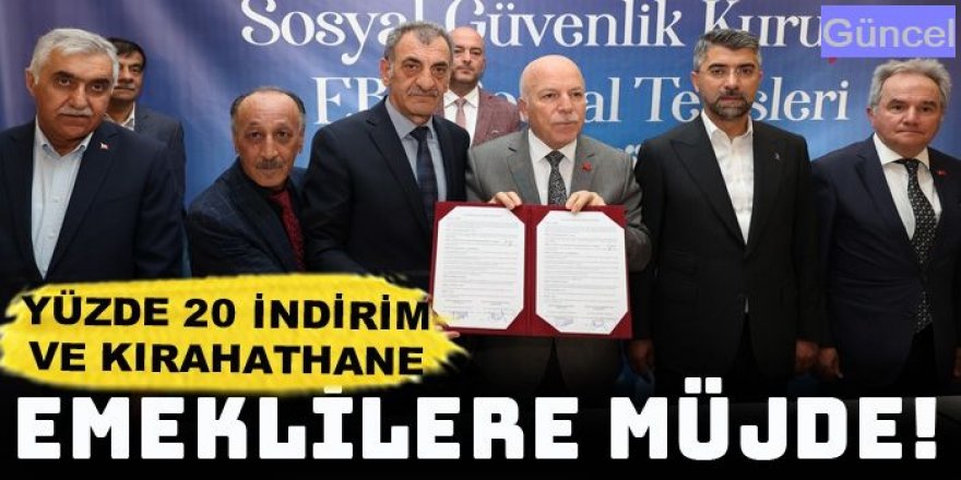 Erzurum Büyükşehir Belediyesinden emeklilere özel indirimler!