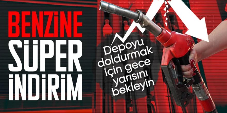 Araç sahiplerine müjde: Benzine büyük indirim geliyor