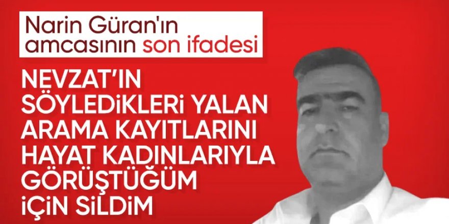 Amca Salim Güran'ın son ifadesine halktv.com.tr ulaştı