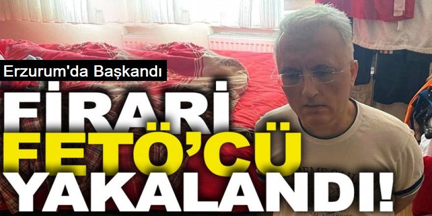 Erzurum'da Ağır Ceza Mahkemesi Başkanıydı: MİT ve Emniyet'ten FETÖ operasyonu: O hakim yakalandı