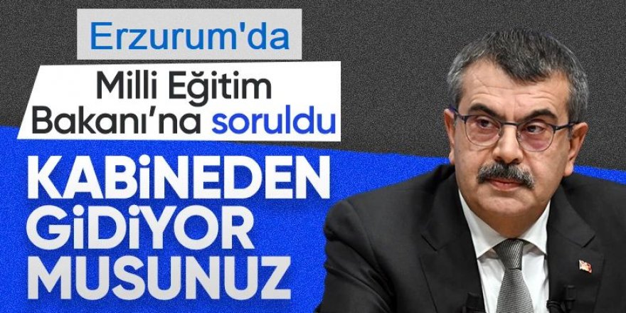 Yusuf Tekin'den kabine değişikliği açıklaması: En çok beni konuşuyorlar