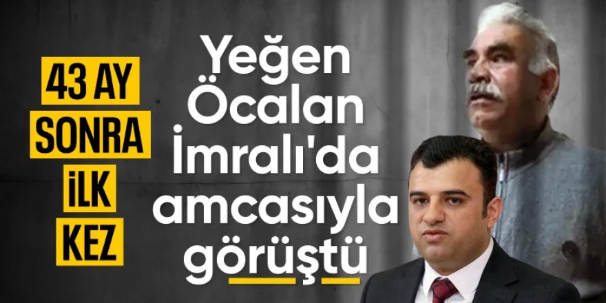 DEM'li Ömer Öcalan amcası Abdullah Öcalan ile görüştü