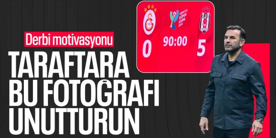 Okan Buruk'tan futbolcularına motivasyon: 5-0'ı unutmayın