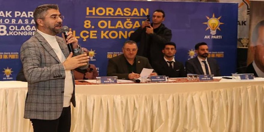 AK Parti Horasan ve Köprüköy Kongreleri tamamlandı