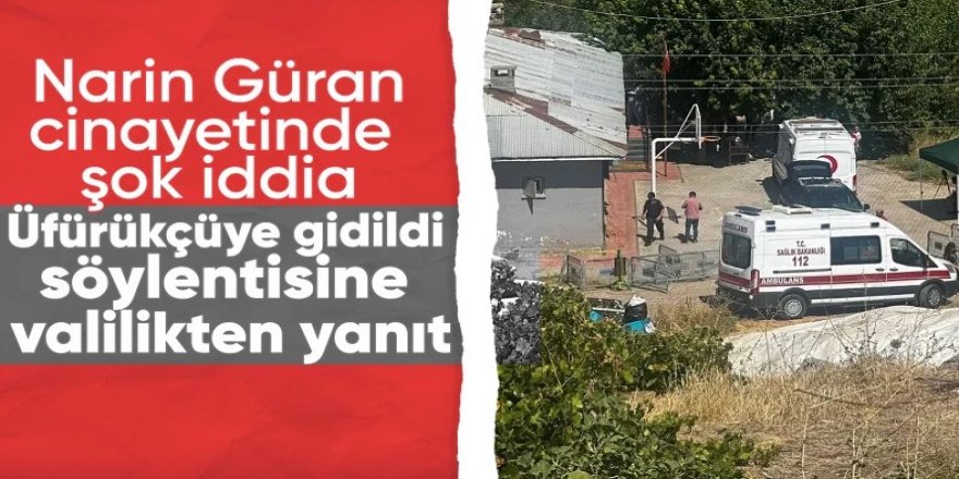 Annesinden kan alıp define arar gibi Narin’i aramışlar