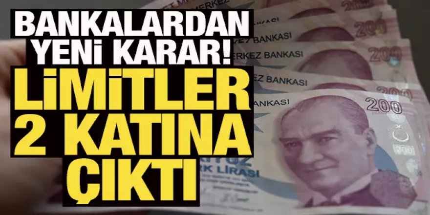 ATM'lerde nakit çekim limitleri yükseldi