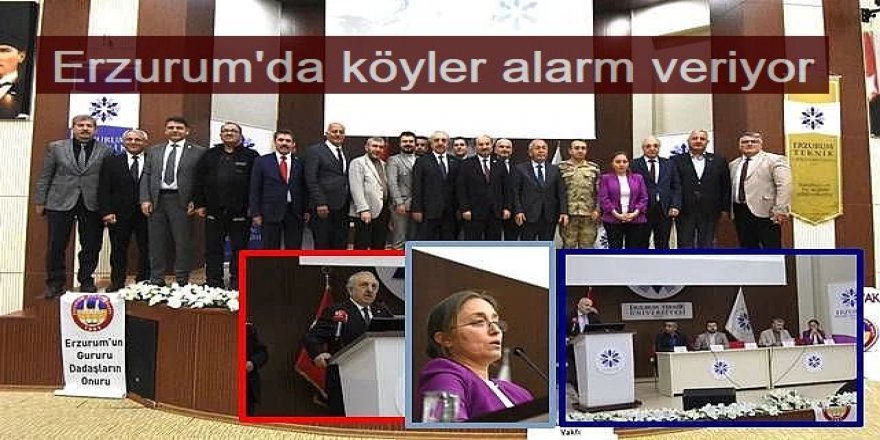 Erzurum'da köyler alarm veriyor