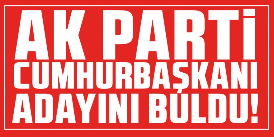 AK Parti Cumhurbaşkanı adayını buldu: Erdoğan tarihi erkene çekilmiş seçimle aday