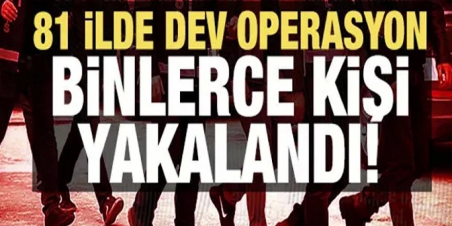 “ÇEMBER-24” Operasyonlarında 4.244 Şüpheli Yakalandı