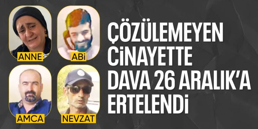 Narin cinayeti davasında ara karar