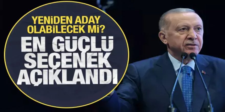 Erdoğan'ın yeniden adaylığı için 'formül' belirlendi! Bahçeli çağrı yapmıştı