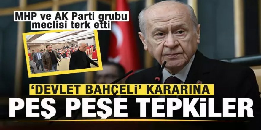 Manisa’da ‘Devlet Bahçeli’ krizi!