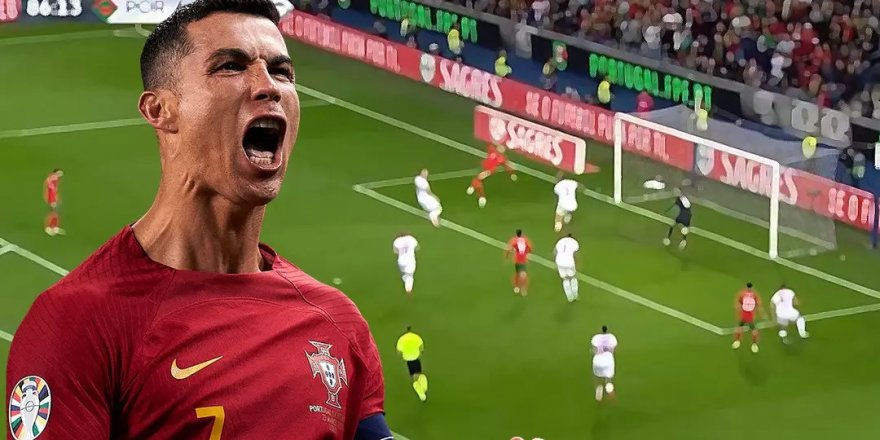 Cristiano Ronaldo, 39 yaşında öyle bir gol attı ki...