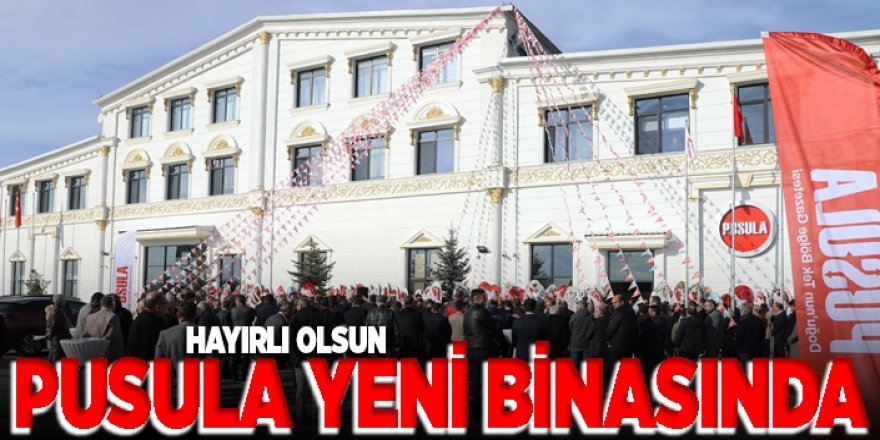 Pusula 13 yaşında: Yeni binasında