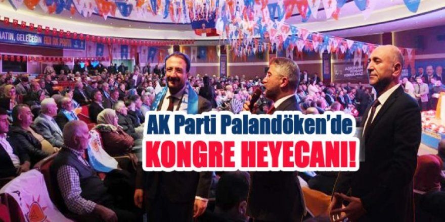 AK Parti Palandöken'de kongresi yapıldı