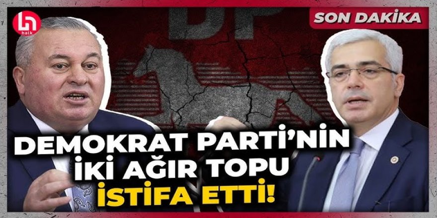 Demokrat Parti'de deprem: Cemal Enginyurt ve Salih Uzun resmen duyurdu