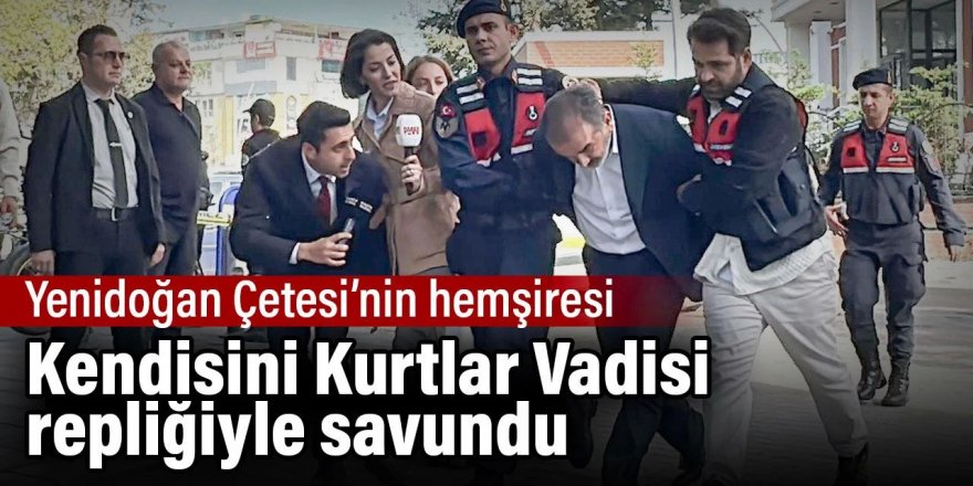 'Yenidoğan çetesi' davasında Kurtlar Vadisi repliği!