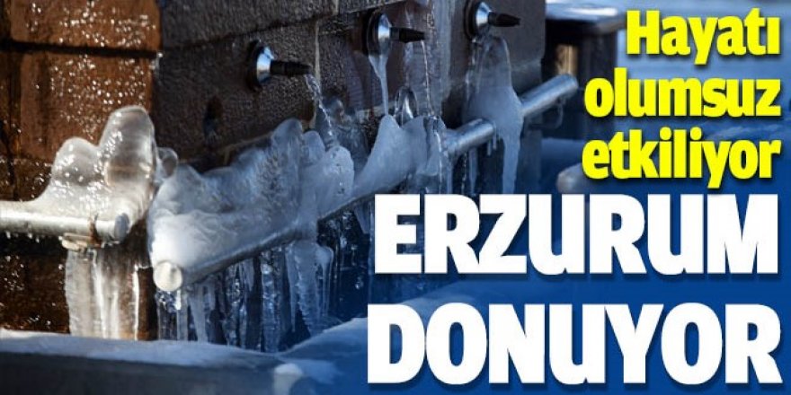 Erzurum donacak: Valilik uyardı