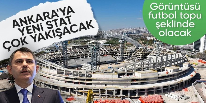 Ankara'nın yeni stadyum kompleksi hızla tamamlanıyor: Erzurum uzaktan bakıyor