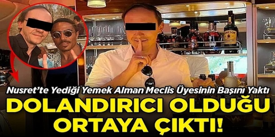 Nusret'le samimi fotoğraf milletvekilinin başını yaktı