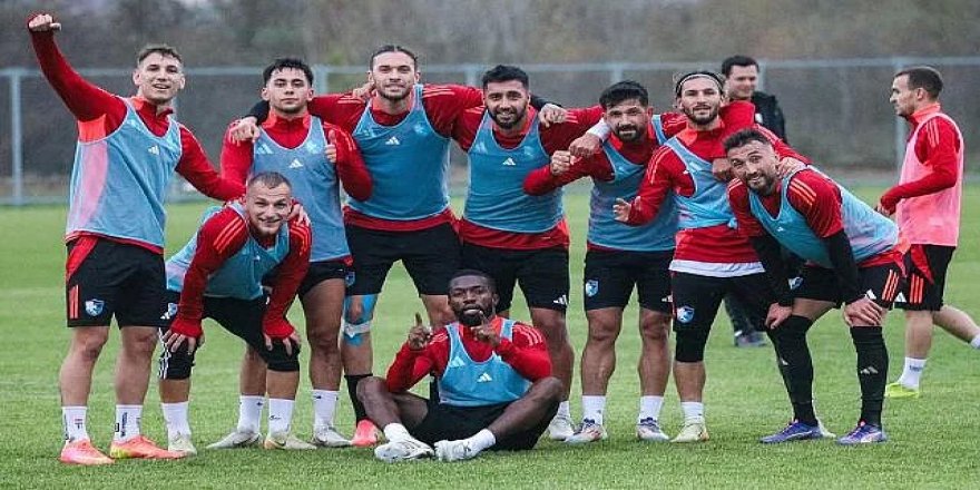 Erzurumspor FK, İstanbulspor maçına Kocaeli'de hazırlanıyor