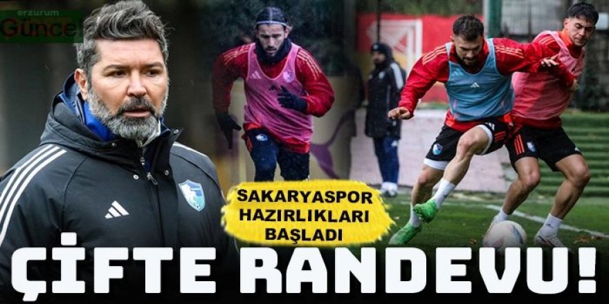 Erzurumspor FK, Sakaryaspor ile hem kupada hem ligde karşılaşacak