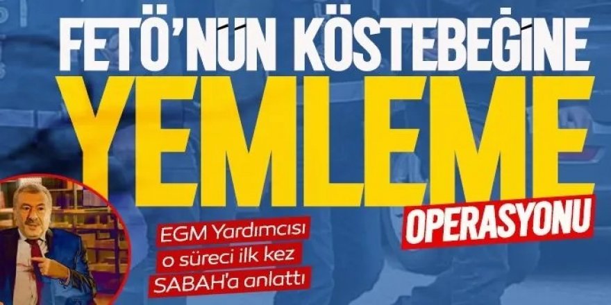 FETÖ'nün köstebeğine yemleme operasyonu!