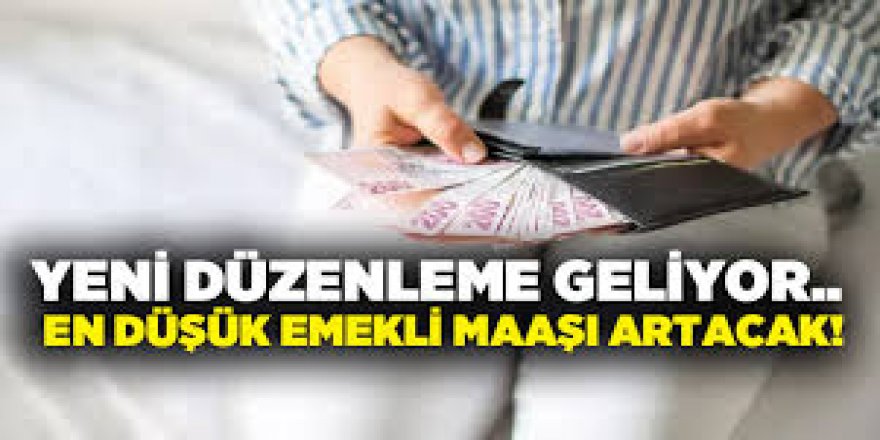 Emekliler için formül masada: En düşük maaşları için düzenleme geliyor!