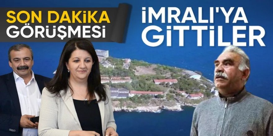 DEM Parti heyeti İmralı'ya gitti