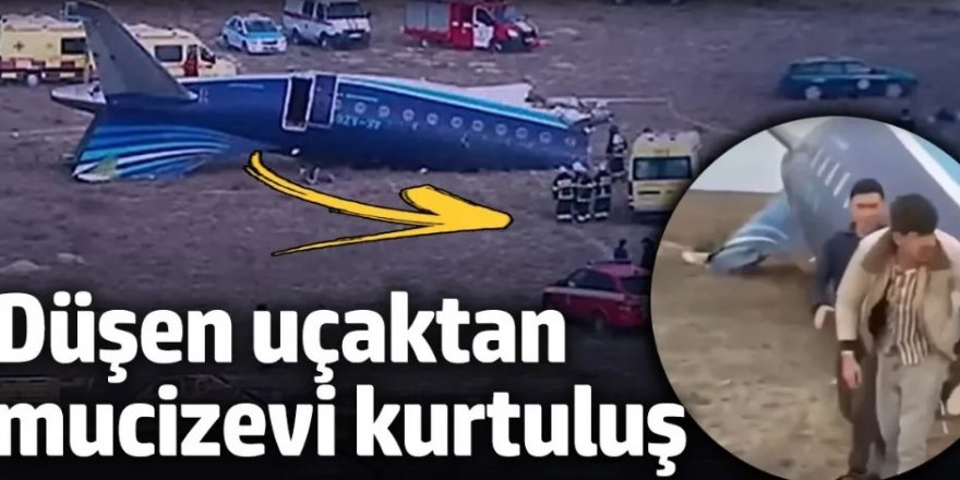 Tüm yolcuların öldüğü uçaktan mucizevi kurtuluş!