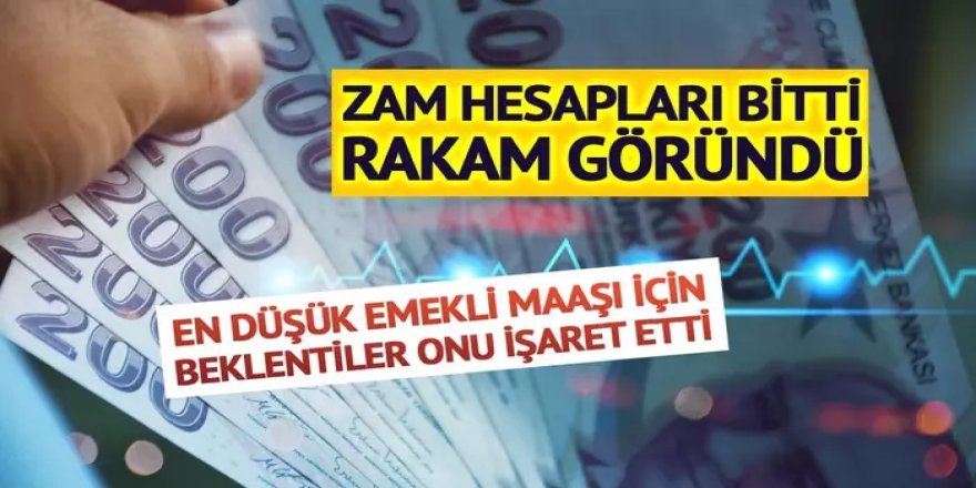 En düşük emekli maaşına zam için tarih verildi!