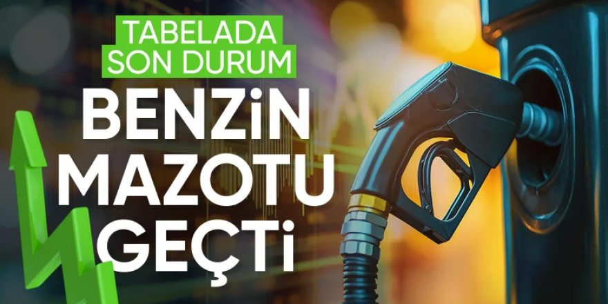 Benzine zam geldi