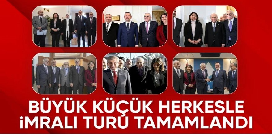 DEM Parti'nin Meclis'teki partilerle görüşme turu tamamlandı