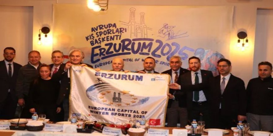 Avrupa Kış Sporları Başkenti Erzurum 2025' bilgilendirme toplantısı yapıldı