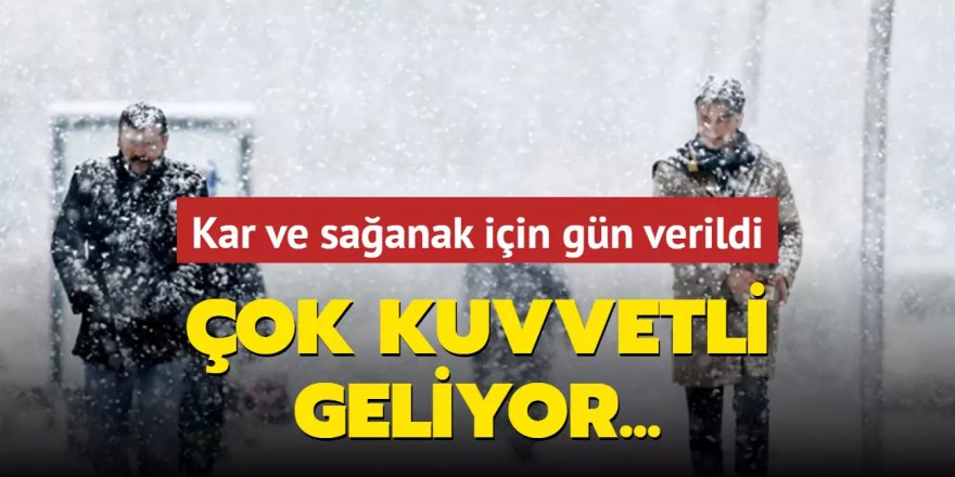 Çok kuvvetli geliyor: Resmen donacağız...