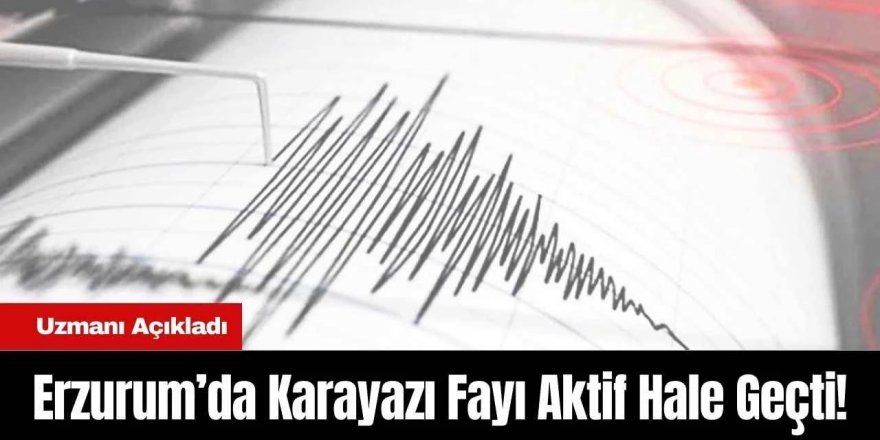 Erzurum’da deprem uzmanından sosyal medya uyarısı