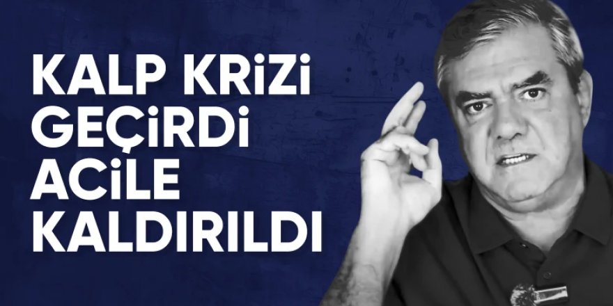 Yılmaz Özdil hastaneye kaldırıldı