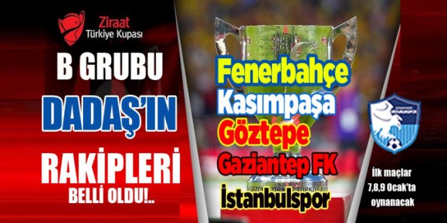 Mavi/ Beyazın Kupada ki rakibi Fenerbahçe!