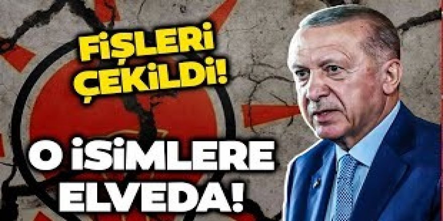 AK Parti'ye yakın isim sızdırdı: Erdoğan o bakanların biletini kesecek!