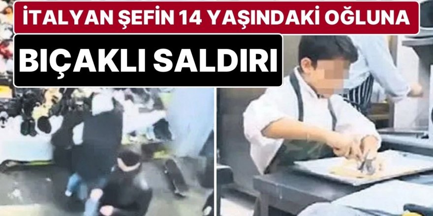 'Çok yakışıklısın' diyerek ünlü şefin oğluna saldırdı!