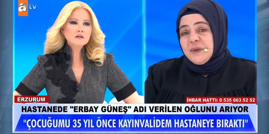 Erzurumlu anne 35 yıldır görmediği oğlunu arıyor!