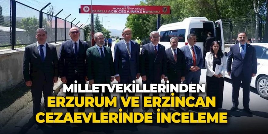 Erzurum ve Erzincan'da Cezaevlerinde fiziksel ve psikolojik şiddet yok