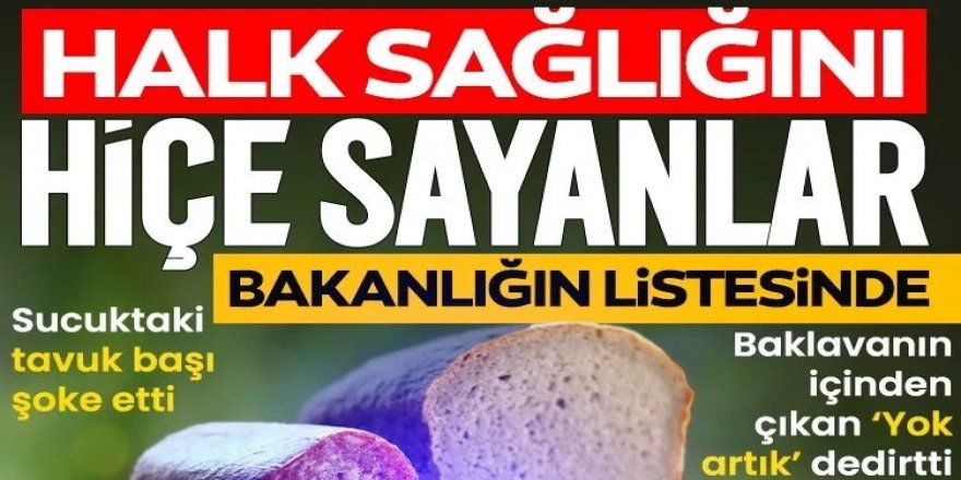 Sucuğun içinden çıkan 'Pes' dedirtti