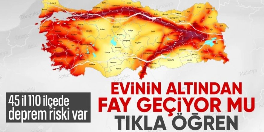 Evin altında fay hattı var mı?