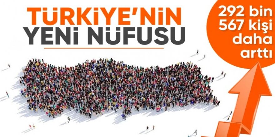 Türkiye'nin 2024 yılı nüfusu belli oldu! İşte Erzurum'un nüfusu