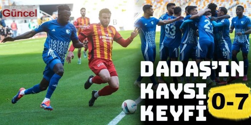 Erzurumspor, Malatya deplasmanında averaj düzeltti: 0-7