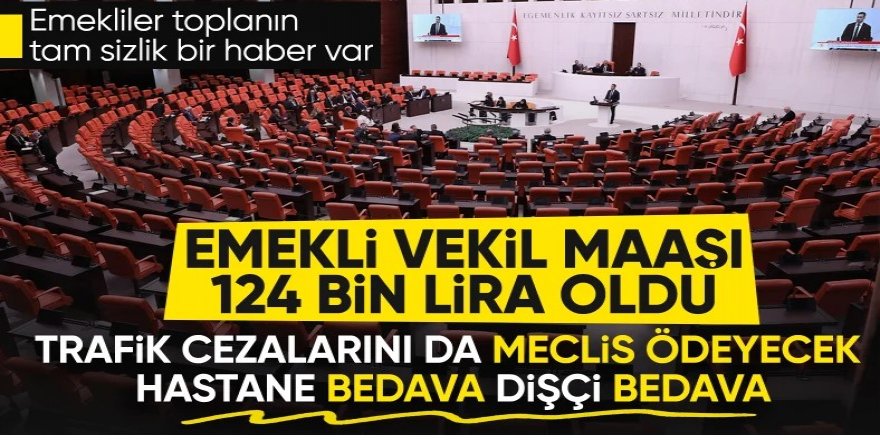 2025 yılı milletvekili maaşları belli oldu